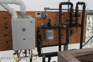 Green House propane heating system